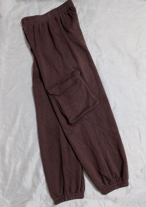 Шоколадні брюки карго Зара 164 см, 13-14 років