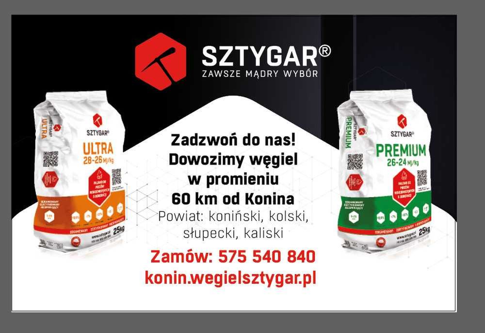 Węgiel Groszek SZTYGAR ULTRA 28-26 MJ - 1600 zł DOSTAWA GRATIS!