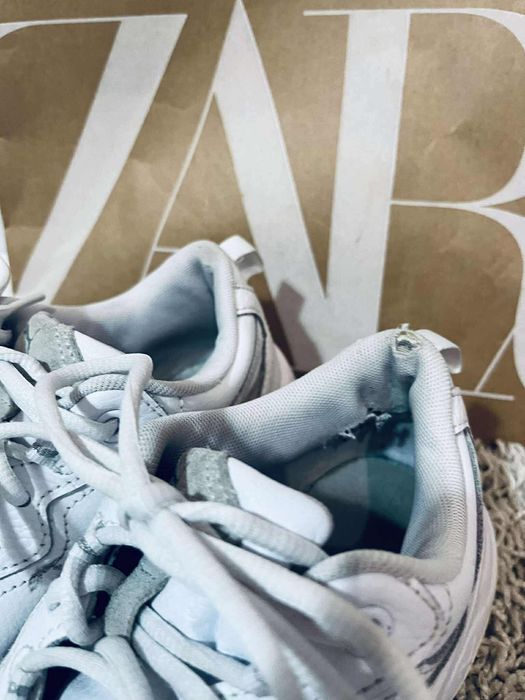Sportowe buty puma 37.5 białe sneakers