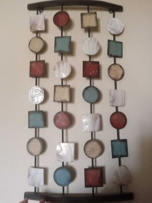 Peça Decorativa Parede em Ferro