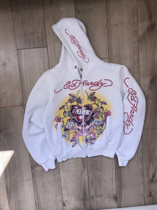 Ed hardy zip hodie
