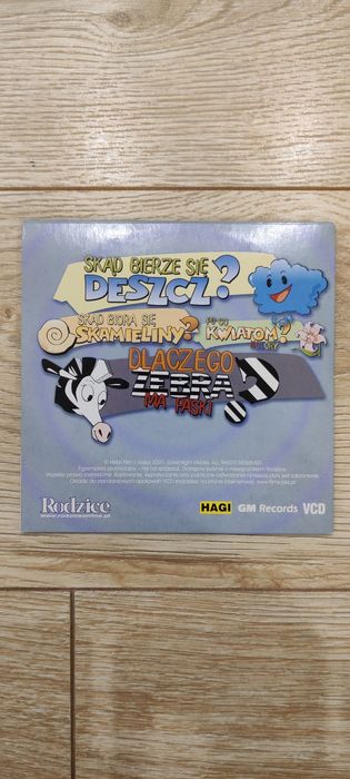 4 szt. Plyty VCD CD DVD Lazy Town Rodzina Pytalskich Geronimo Stilton