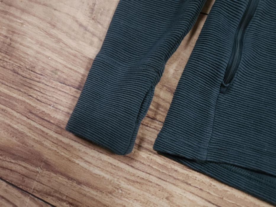 ACLIMA Bluza Damska z Kapturem Wełna Merino Logo r. M