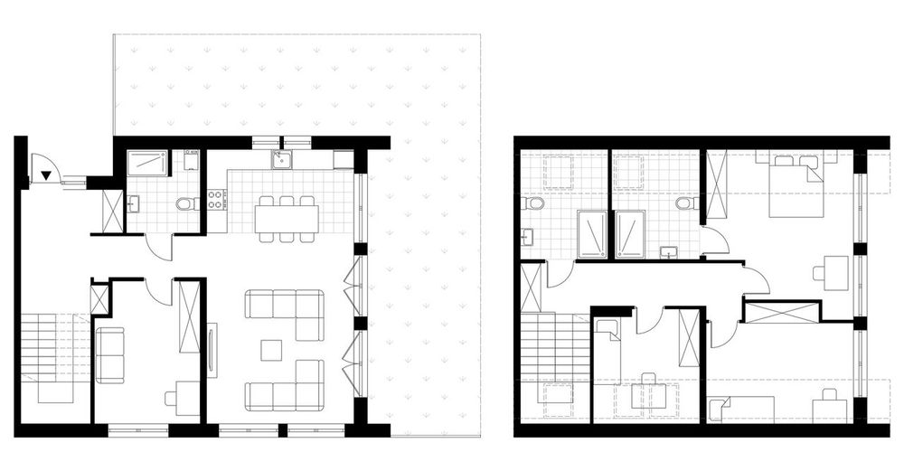 5-pokojowy dom 107m2 + ogródek Bezpośrednio