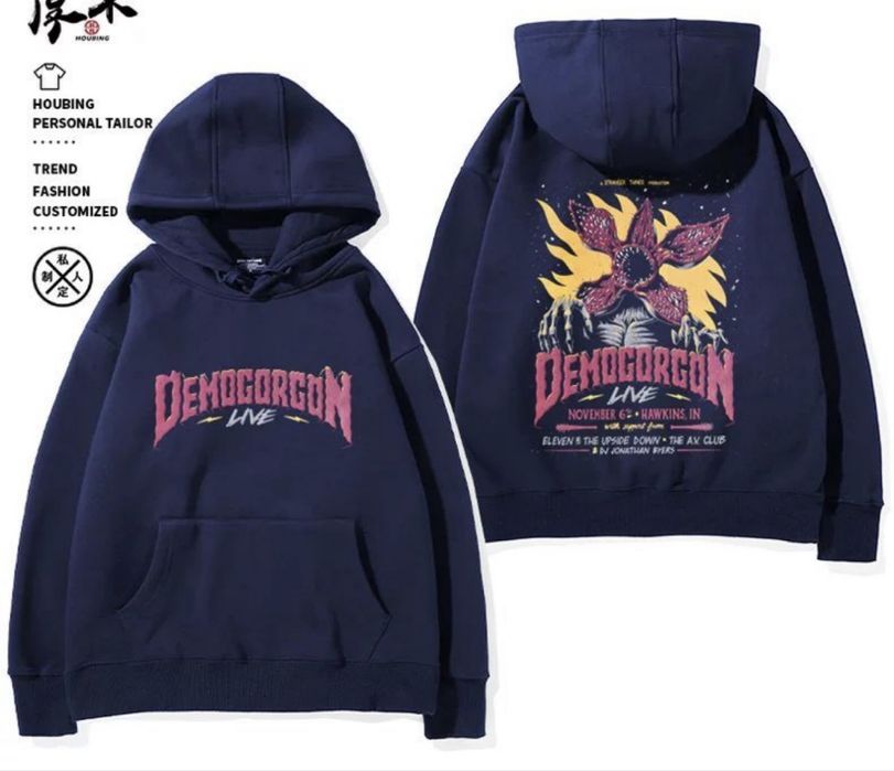 Худі Stranger Things, Світшот з принтом