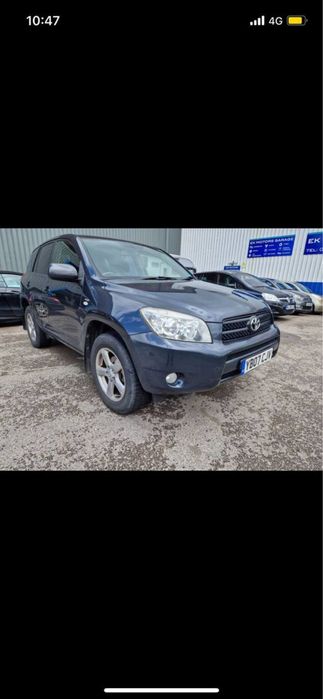 Разборка Toyota RAV4 капот бампер фара крыло решетка полуось ляда