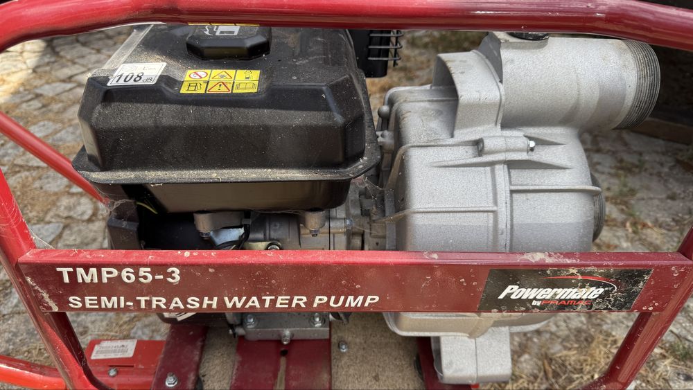 Motobomba a gasolina 65m3/h