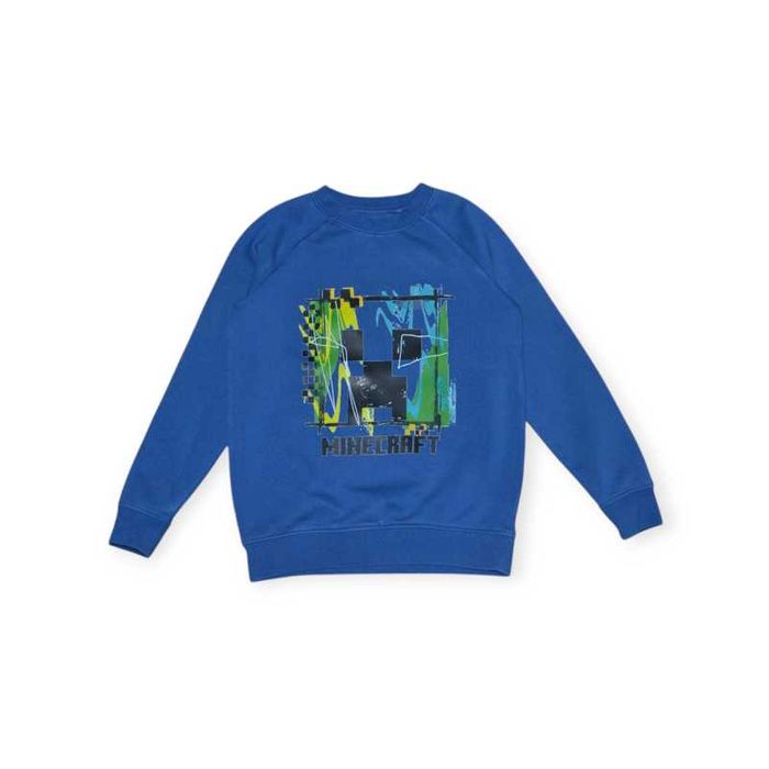 Синій світшот толстовка minecraft next на хлопчика 9 років