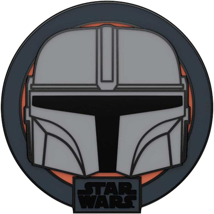 Star Wars - 402 - Mandalorian Flying Grogu Chrome Amazon Ed. Funko Pop