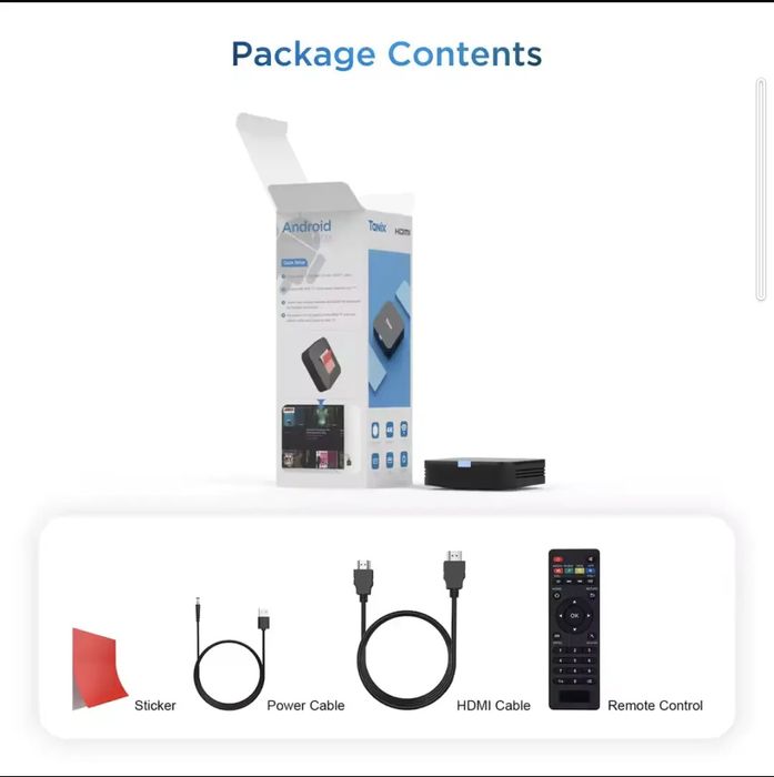 Smart tv tanix tx1 2/16