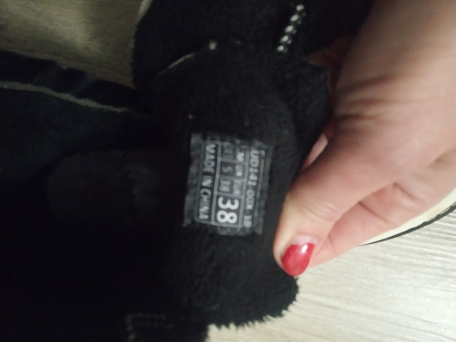 Trapery.botki.kozaki białe r.38