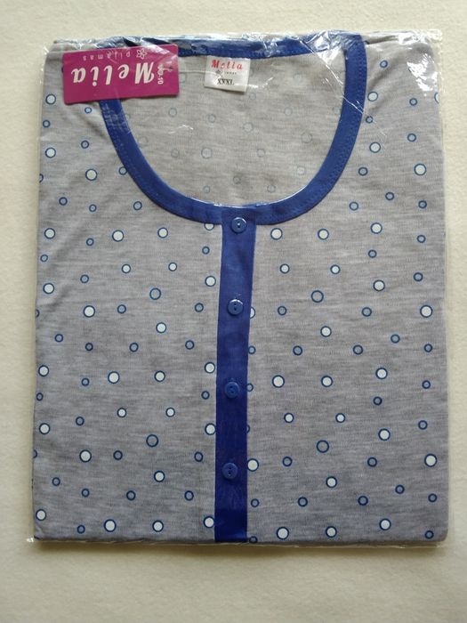 3XL 46 Koszula poporodowa ciążowa piżama damska rozpinana odpinana