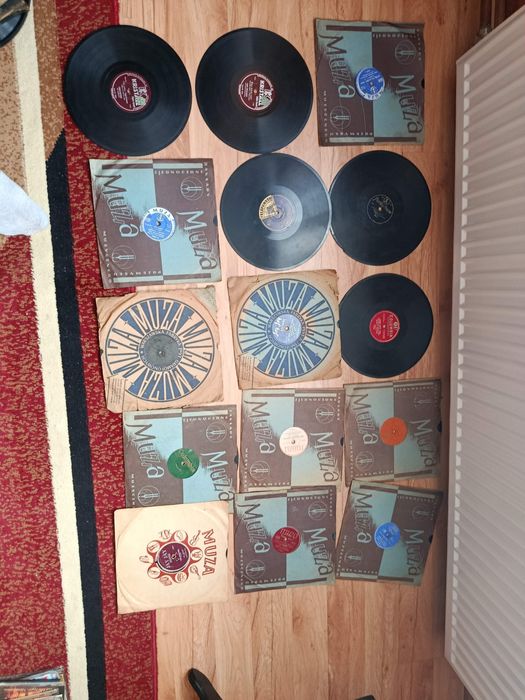 Gramofon i płyty szelakowe