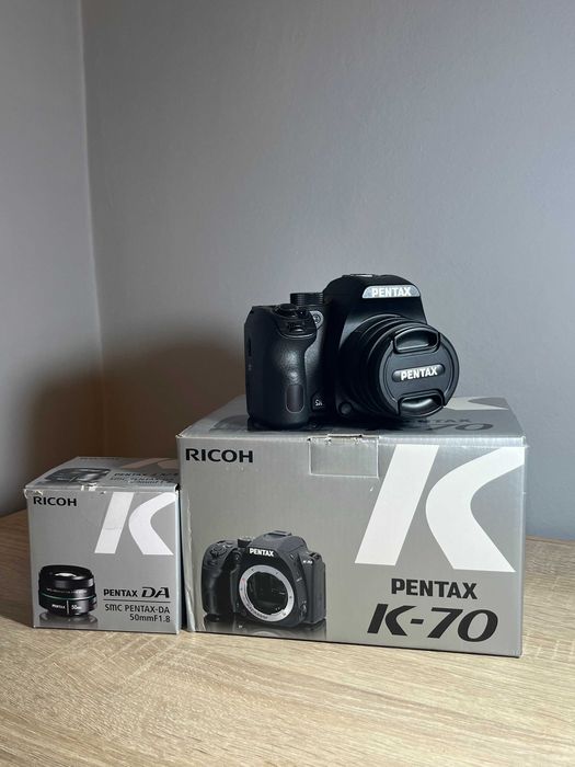 Pentax K-70 Pełny zestaw