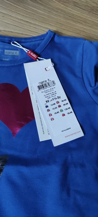 Bluzeczka dziewczęca 68-92 80