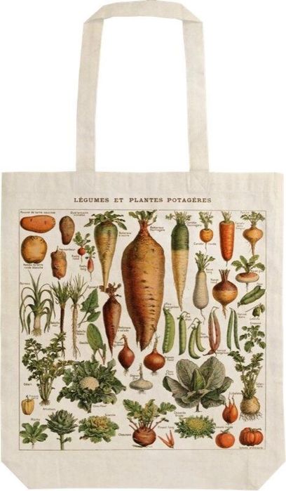 Torba bawełniana STBAG 95 Warzywa oprawa: folia