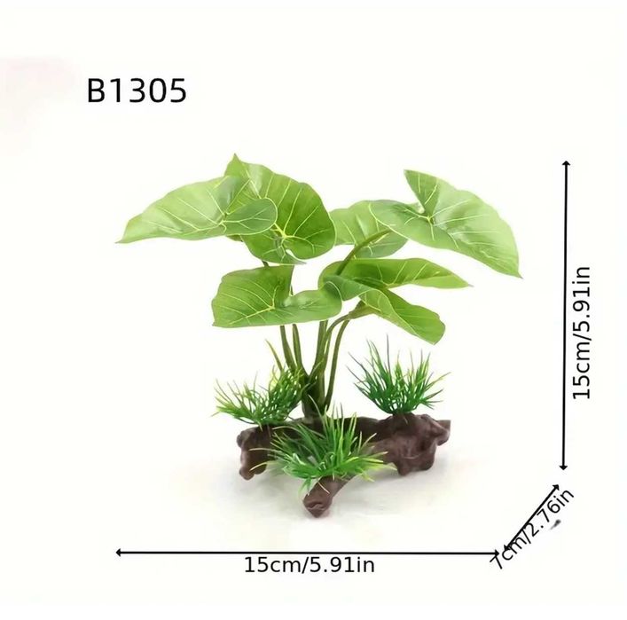 Plantas artificiais para Aquários e Terrários