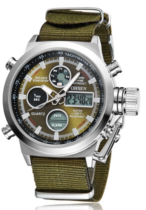 Армейские мужские цифровые часы OHSEN