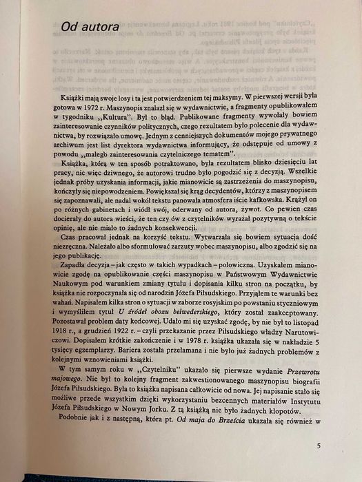 Józef Piłsudski  1867 - 1935 - Andrzej Garlicki