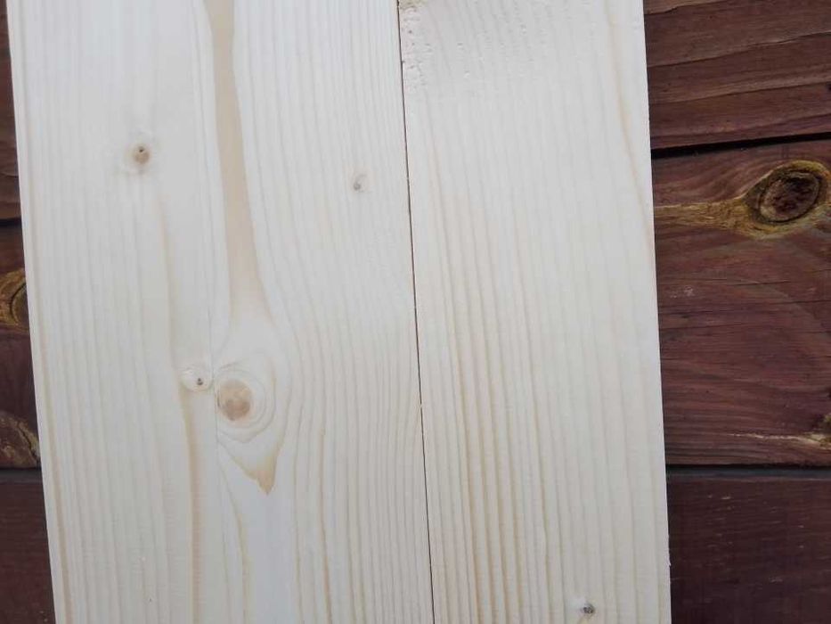 Deska ścienna 1,2 m, świerkowa, heblowana