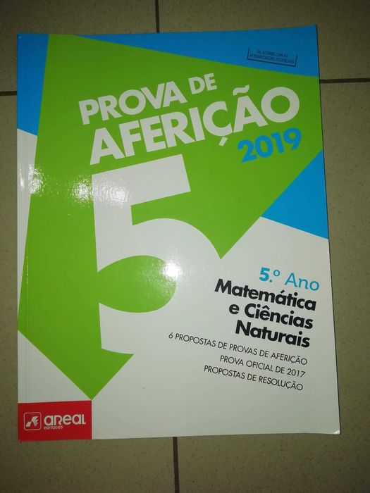 Manual Prova de Aferição Matemática e Ciências Naturais 5º ano