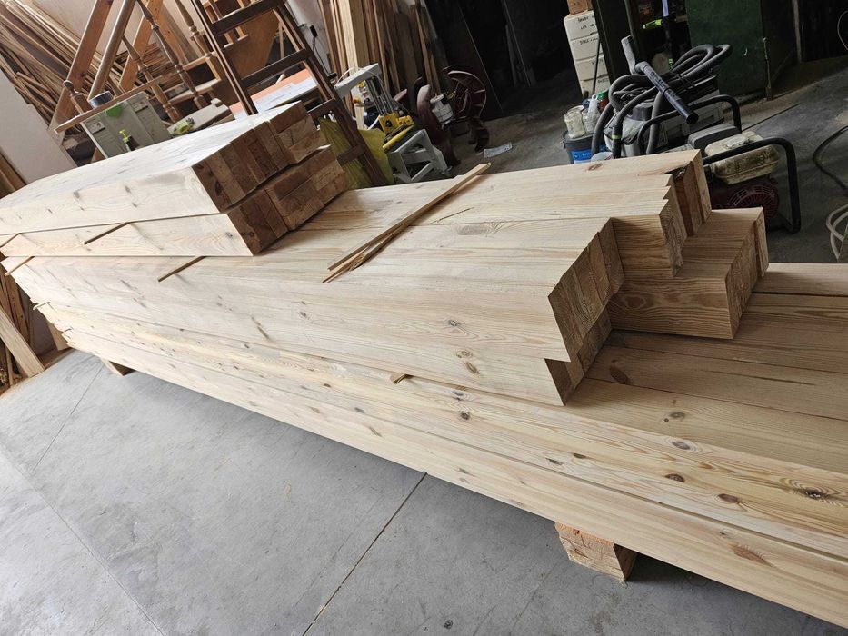 Drewno klejone BSH krokwie 80x160x9000mm sosna