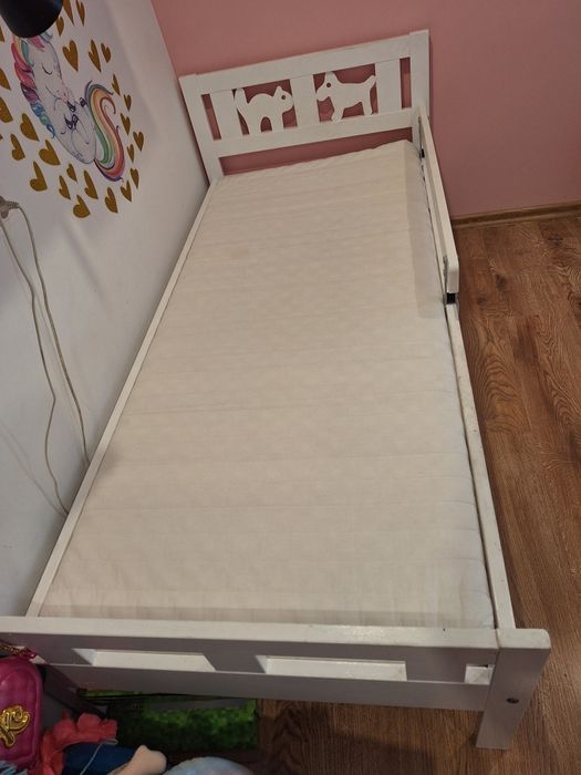 Łóżko dziecięce IKEA Kritter z materacem