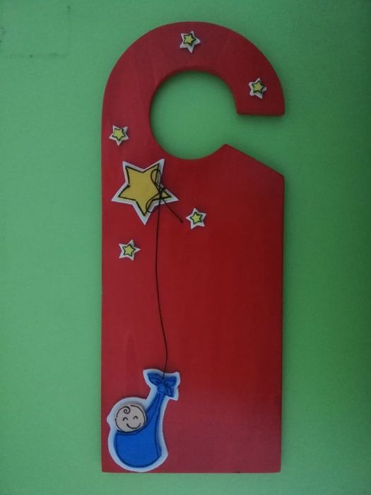 Placas decorativas para colocar nas portas