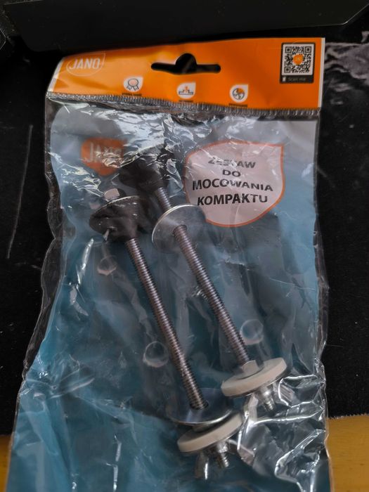 Zestaw do mocowania kompaktu / deski WC JANO Z5042