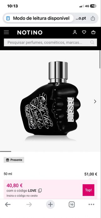 Vendo perfumes ja usados a meio