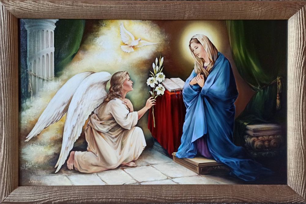 Ікона.Образ "Благовіщення Пресвятої Богородиці"