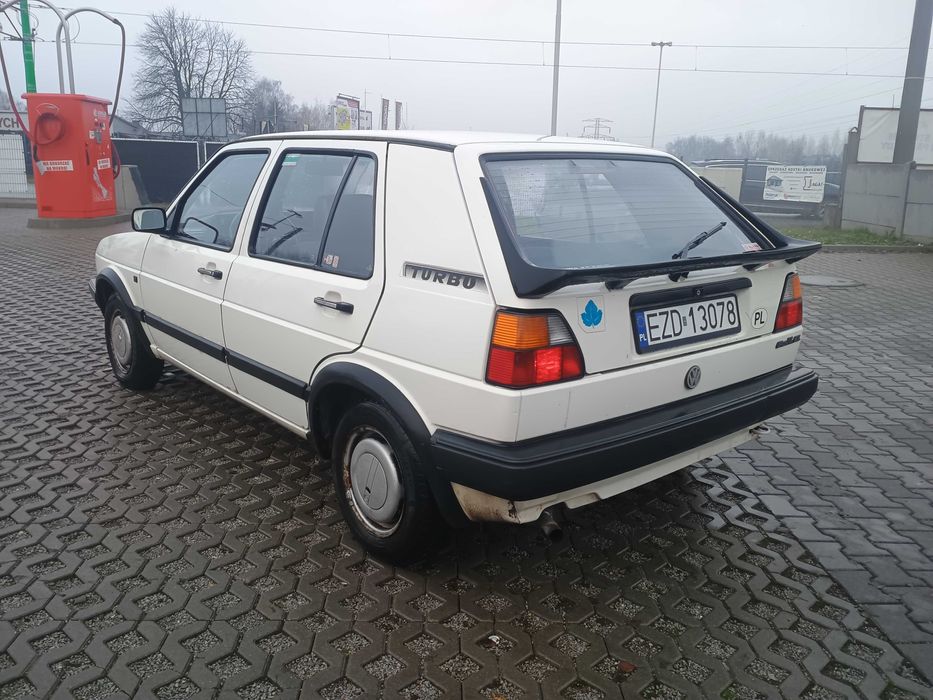 Vw Golf II 1,6D Automat oryginalny lakier 89r. Od nowości w rodzinie