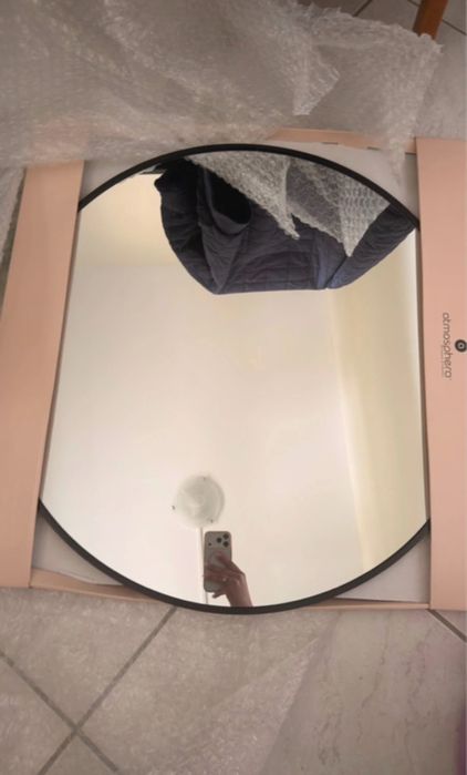 Espelho Novo marca atmosfera nunca utilizado na caixa original