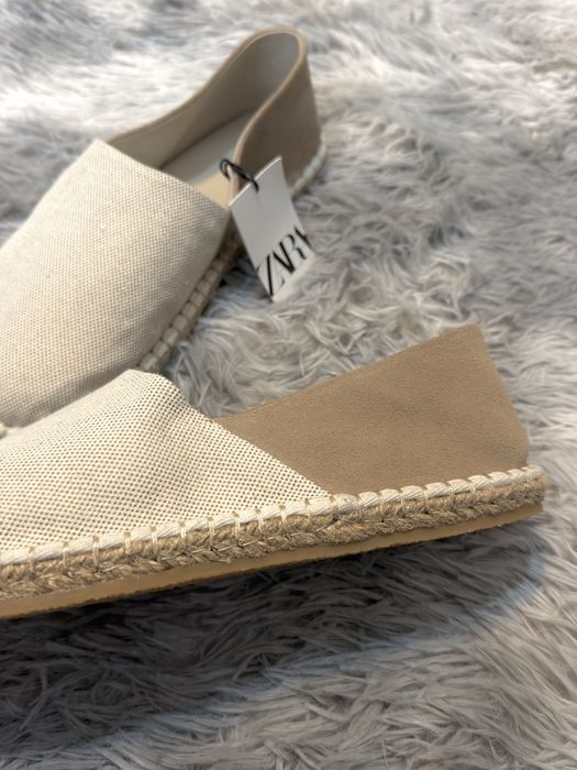 Buty męskie typu Espadryle na lato | Zara 42