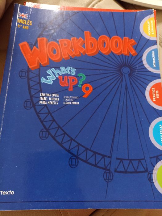 Cadernos de atividades 9 ano