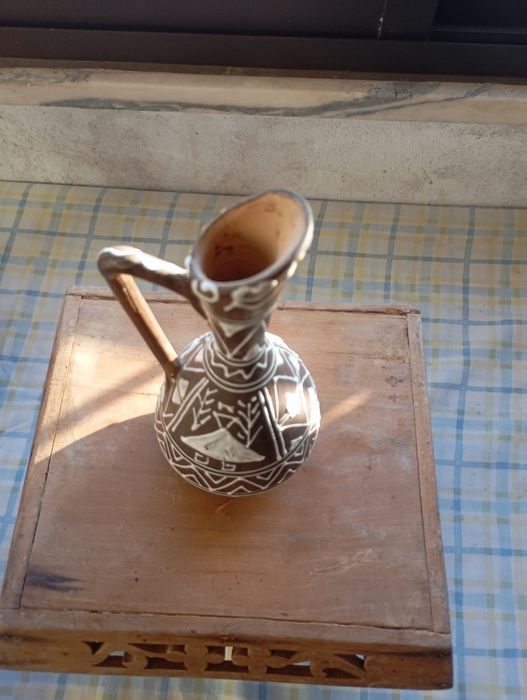 Jarro Decorativo em Cerâmica Artesanal483747098118082561
