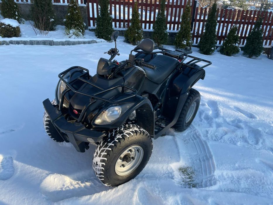 Quad Kymco MXU 50 | Zarejestrowany | Przyczepka + dodatkowe koła |