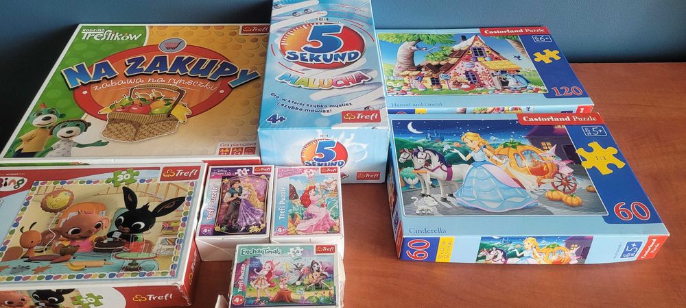 Puzzle i gry dla dzieci