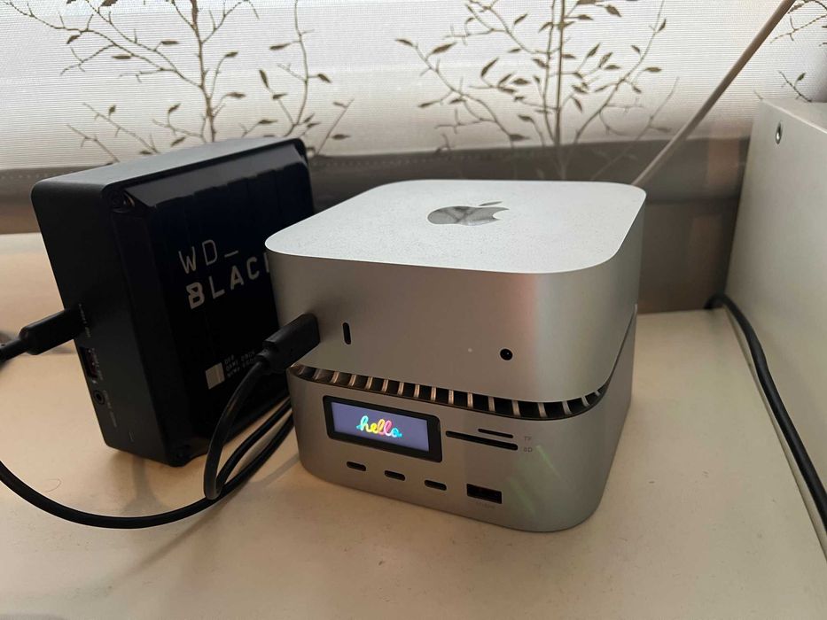 RayCue All-in-One Charger Dock para Mac Mini M4