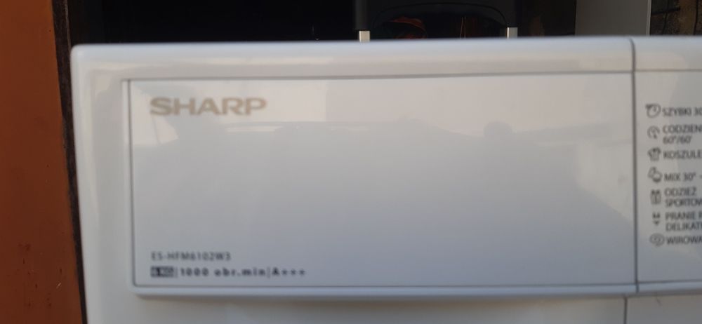 Pralka Sharp 6kg slim