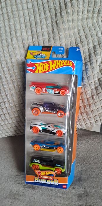Hot wheels track builder zestaw 5szt