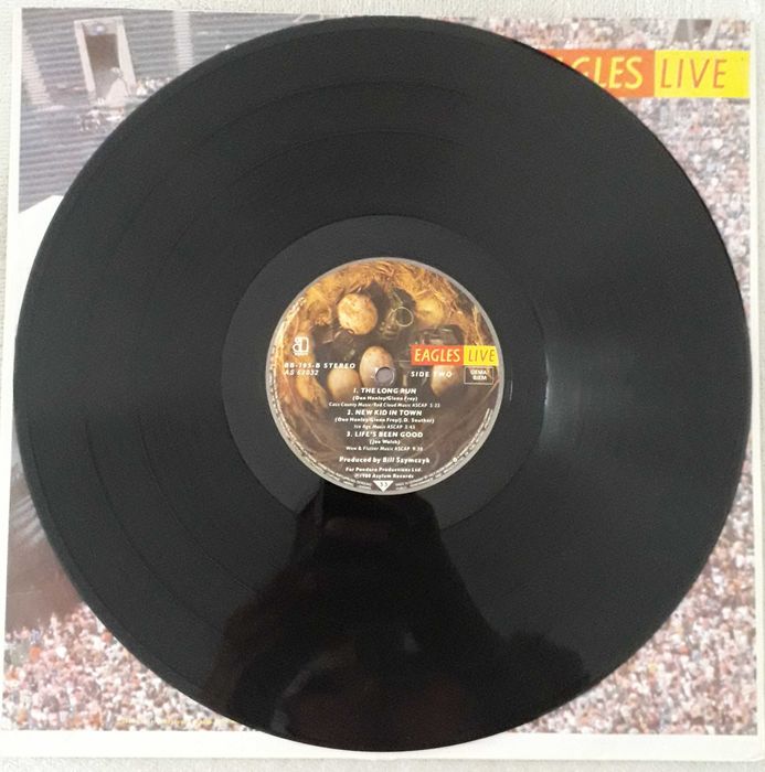 Eagles disco duplo de vinil "Eagles Live"