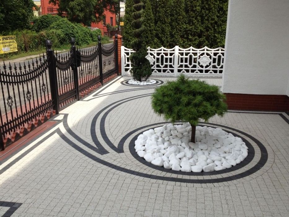 Układanie kostki brukowej