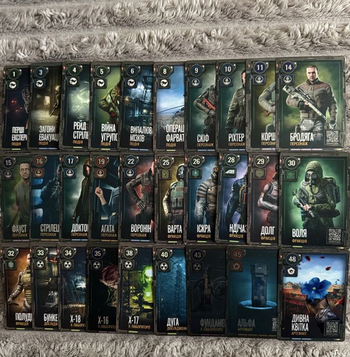 Продаж карточок STALKER 2