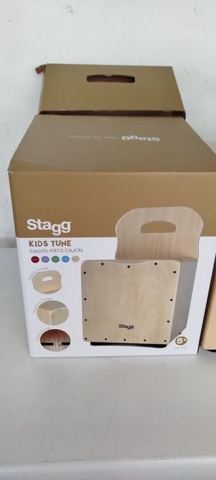 Cajón Infantil Stagg (Com Encosto Ergonómico) – Novo na caixa!
