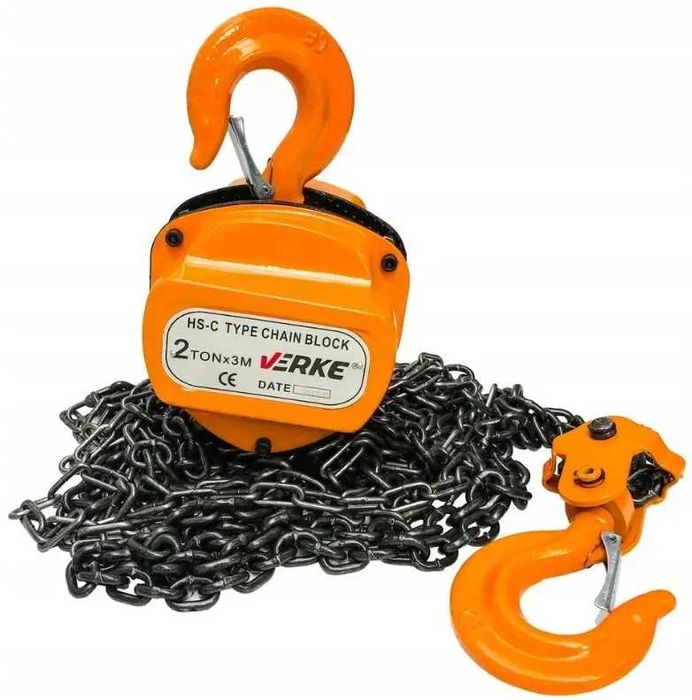 Таль ланцюгова ручна 2Т Verke (2000 кг / висота 3 м)