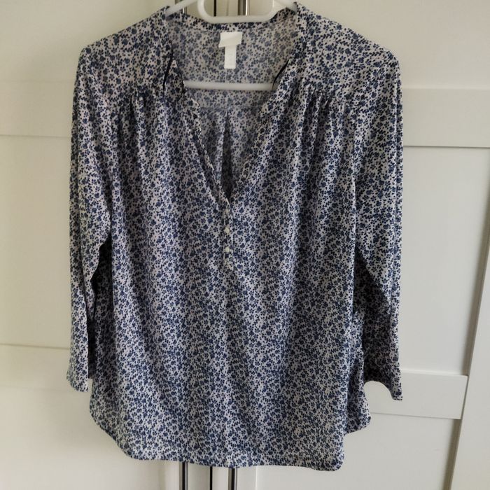 H&M bluzka, rękaw 3/4 rozm. L