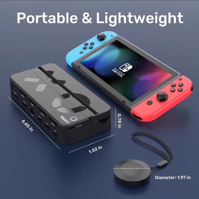 Док-станция G1002F с коммутатором и концентратором 4К HDMI Gigabit