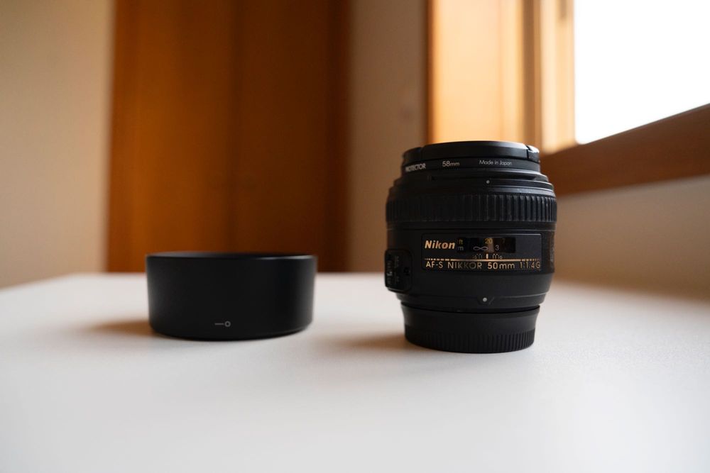 Objetiva Nikon 50 mm f1.4