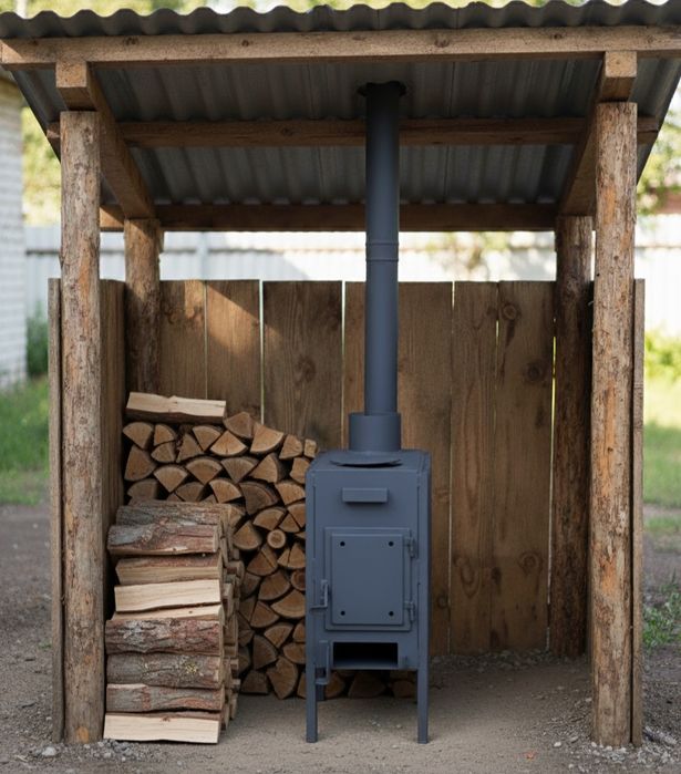 буржуйка дровяна піч металева піч опалення металическа печь камин